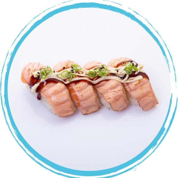 Aburi Salmon Nigiri